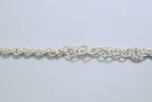 Chain - Crystal and Leaf necklace
